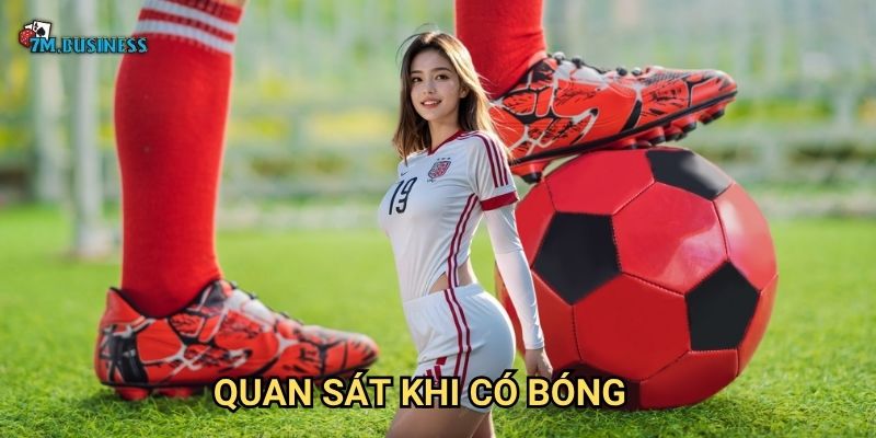 Quan sát khi có bóng 7m - Mắt tinh của cầu thủ thông minh